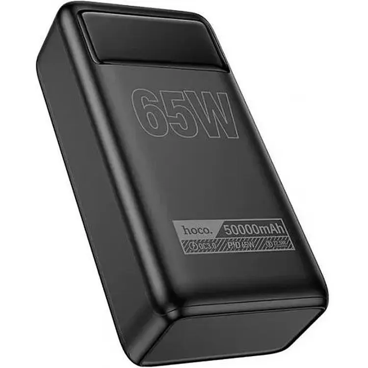 Портативная батарея Power Bank DB81A Apollo PD65W 50000 mAh Black - фото 2