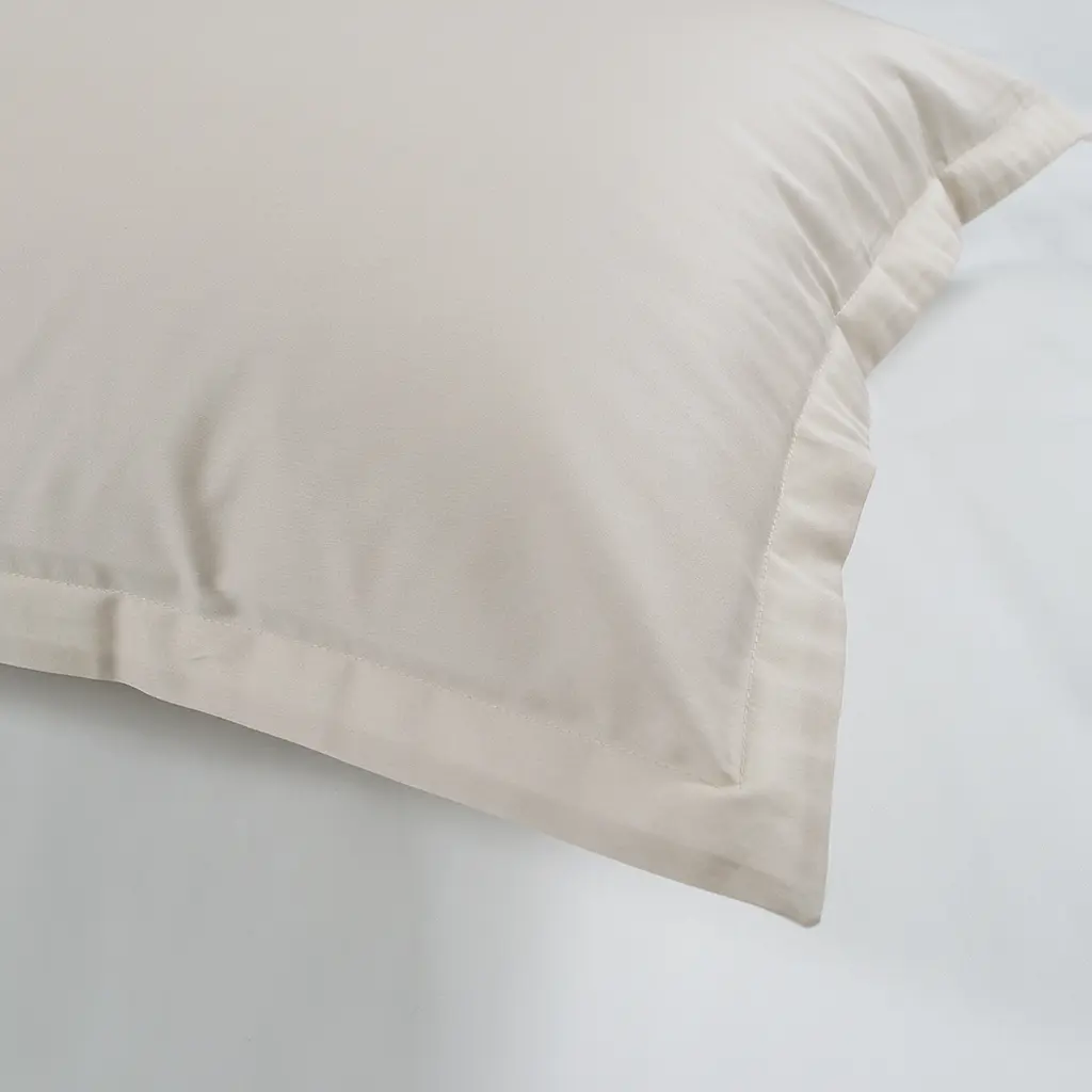 Постельное белье сатин premium 300ТС Lotus Home - Florida бежевый семейный - фото 5