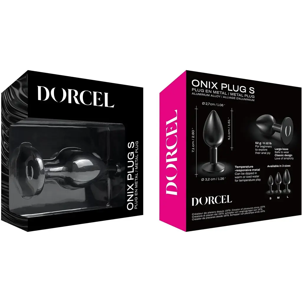Анальна пробка Dorcel Onix Plug S - фото 5