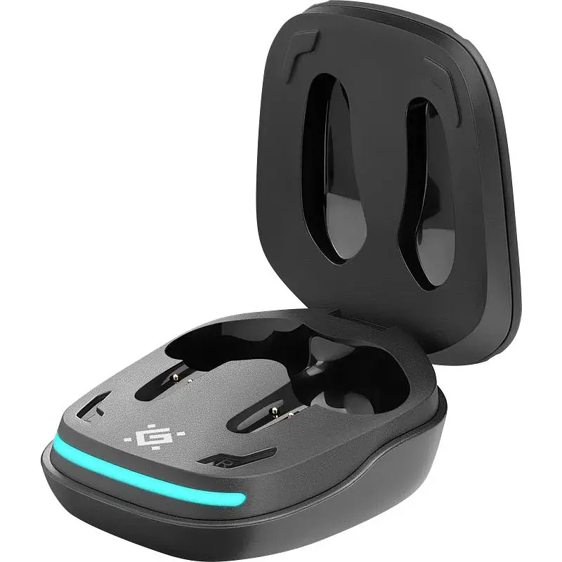 Гарнітура TWS ігрова Defender CyberDots 285 Bluetooth чорна (63285) - фото 3