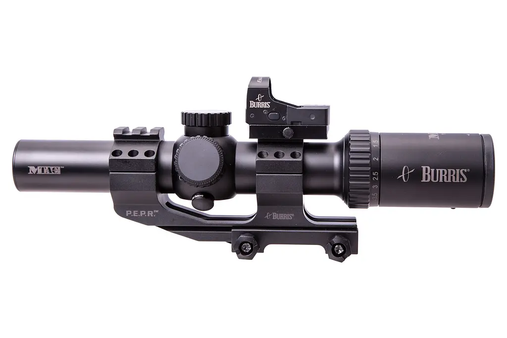 Приціл Burris M-Tac 1X-4X-24mm ILLUM Ball C / Q matte W / FF - фото 6