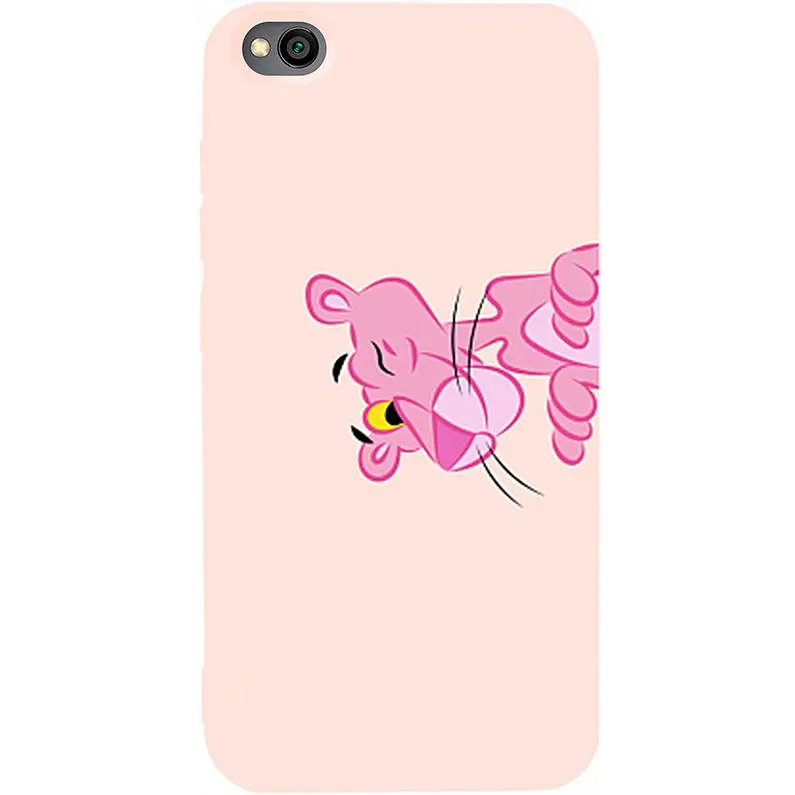 Чохол-накладка Toto Matt TPU 2 mm Print Case Xiaomi Redmi Go #54 Pink Pantera Sand pink