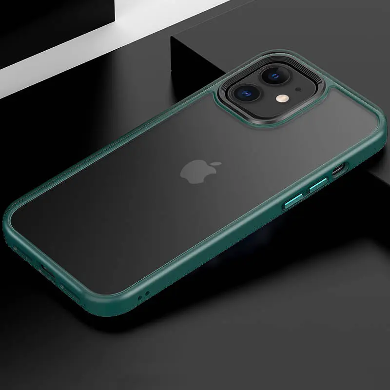 TPU+PC чохол Metal Buttons для Apple iPhone 11 6.1" Зелений, TPU+PC - фото 2