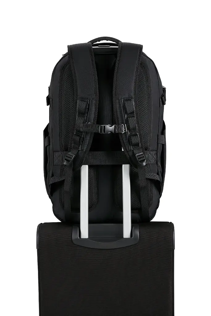 Рюкзак 17,3" American Tourister PACEPRO FLASH BLACK 53x33x23,5(24,5) MJ2*09001 - фото 8