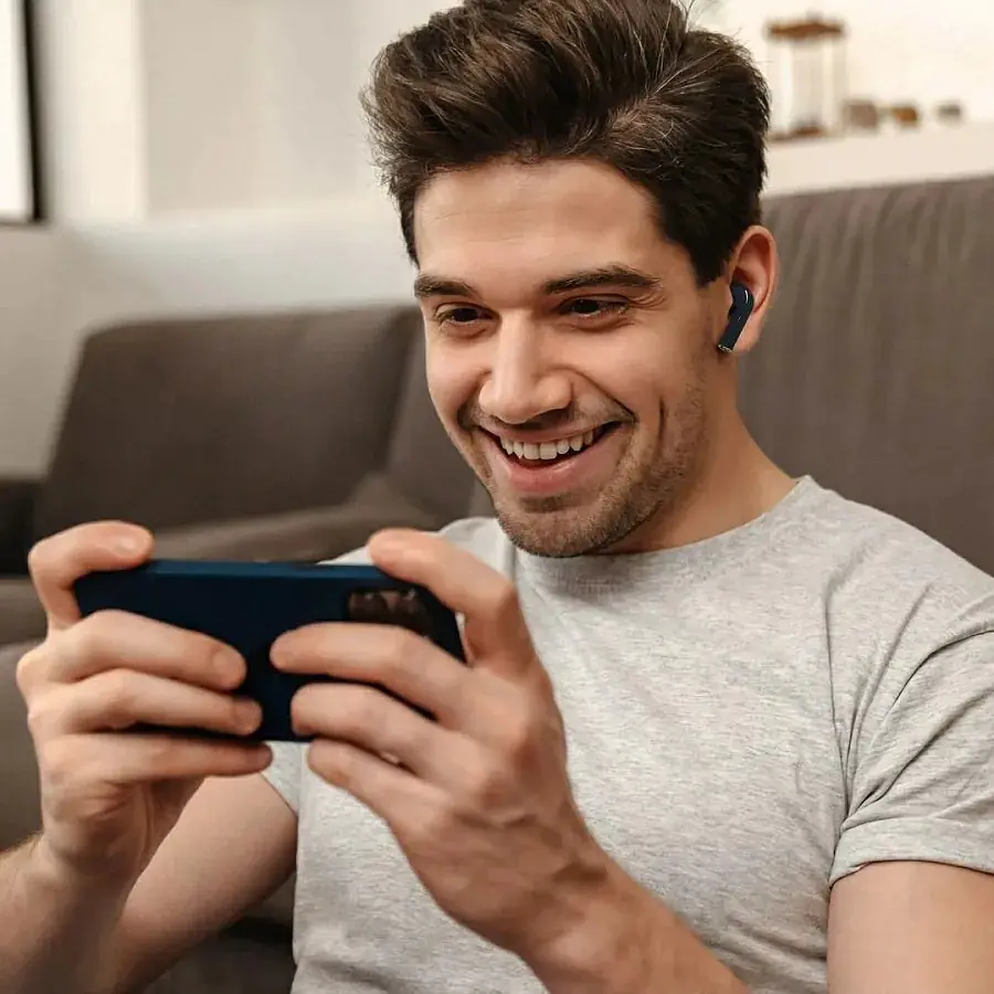 Беспроводные наушники Haylou X1 2023 TWS, IPX4, ENC, BT5.3, 35mAh, 300mAh, 5.5h, Earbuds black EU - фото 5