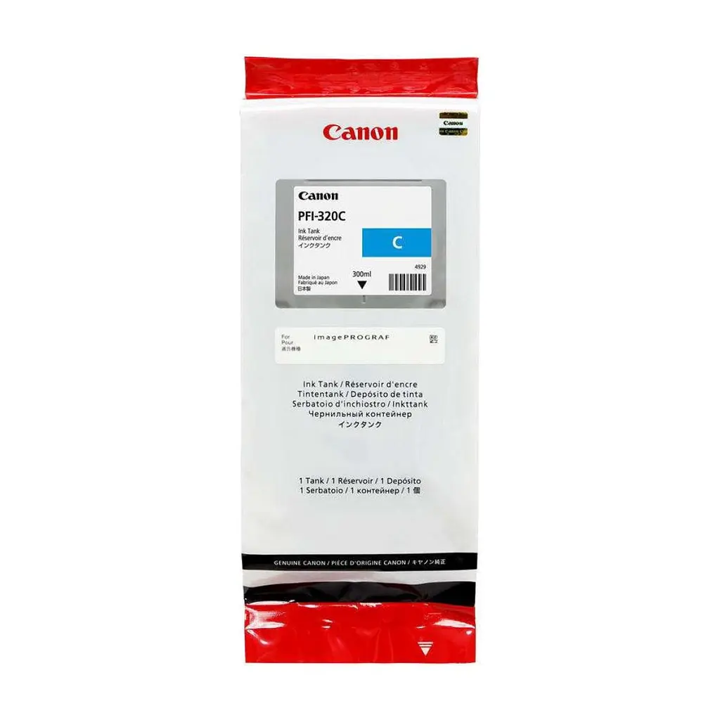 Картридж Canon PFI-320 Cyan, 300ml (2891C001AA) - фото 2