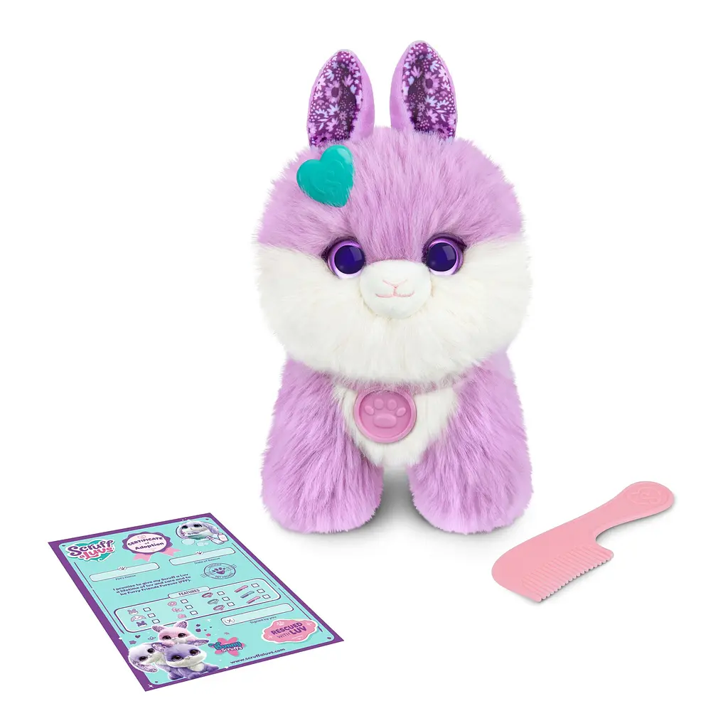 Игрушка Moose Scruff A Luvs Лохматое превращение кроленя в ассортименте 1 шт. (30331) - фото 4