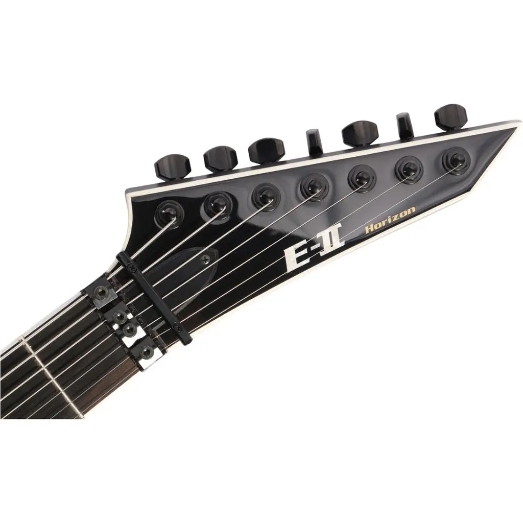Електрогітара ESP E-II Horizon FR-7 Black [130802] - фото 8