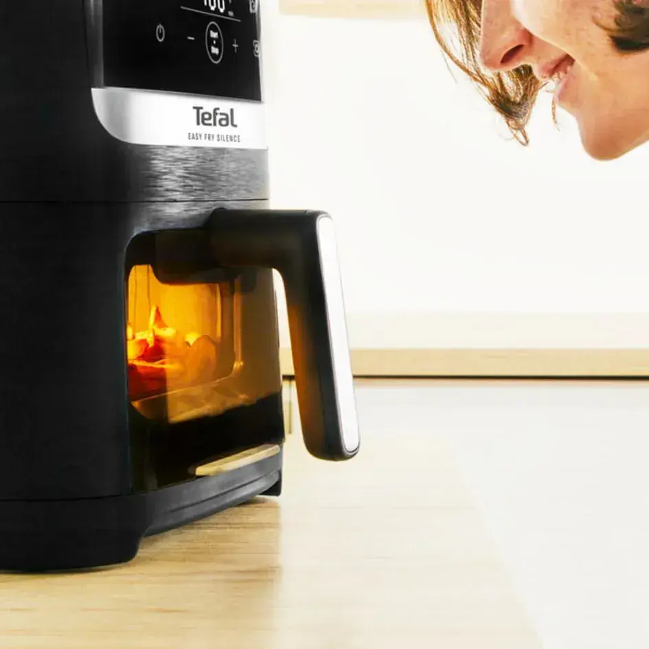 Мультипечь Tefal Easy Fry Silence Vision 1670Вт 5л 10 программ с окошком пластик черный - фото 6