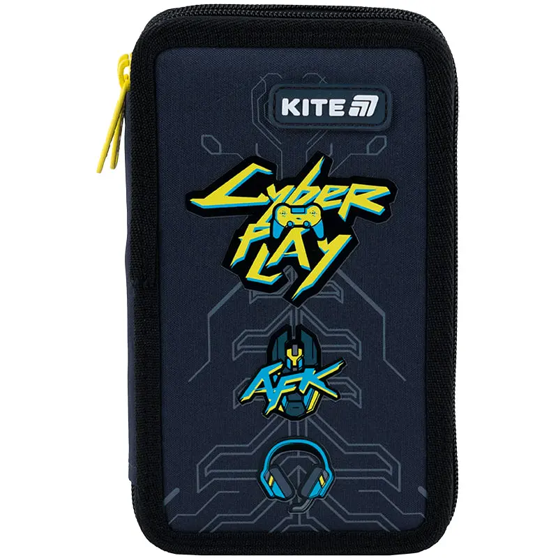 Пенал Kite Cyber синій (K25-623-4) - фото 4