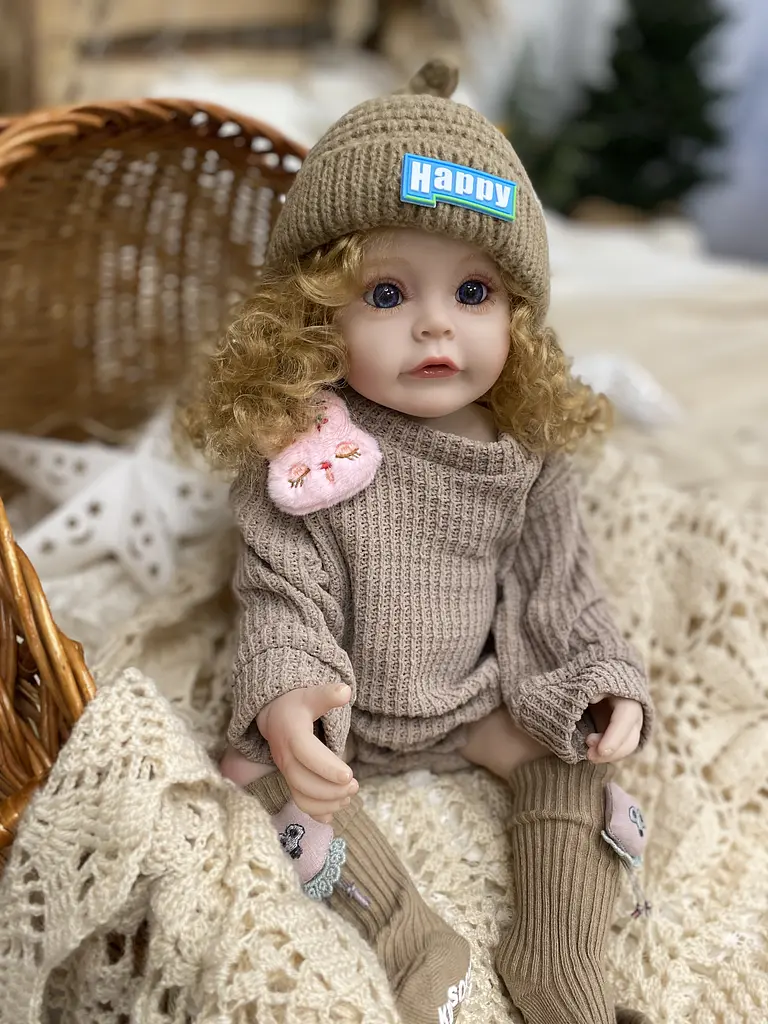 Силіконова колекційна лялька реборн reborn дівчинка герміона повністю анатомічна Reborn Dolls det0018842 - фото 2