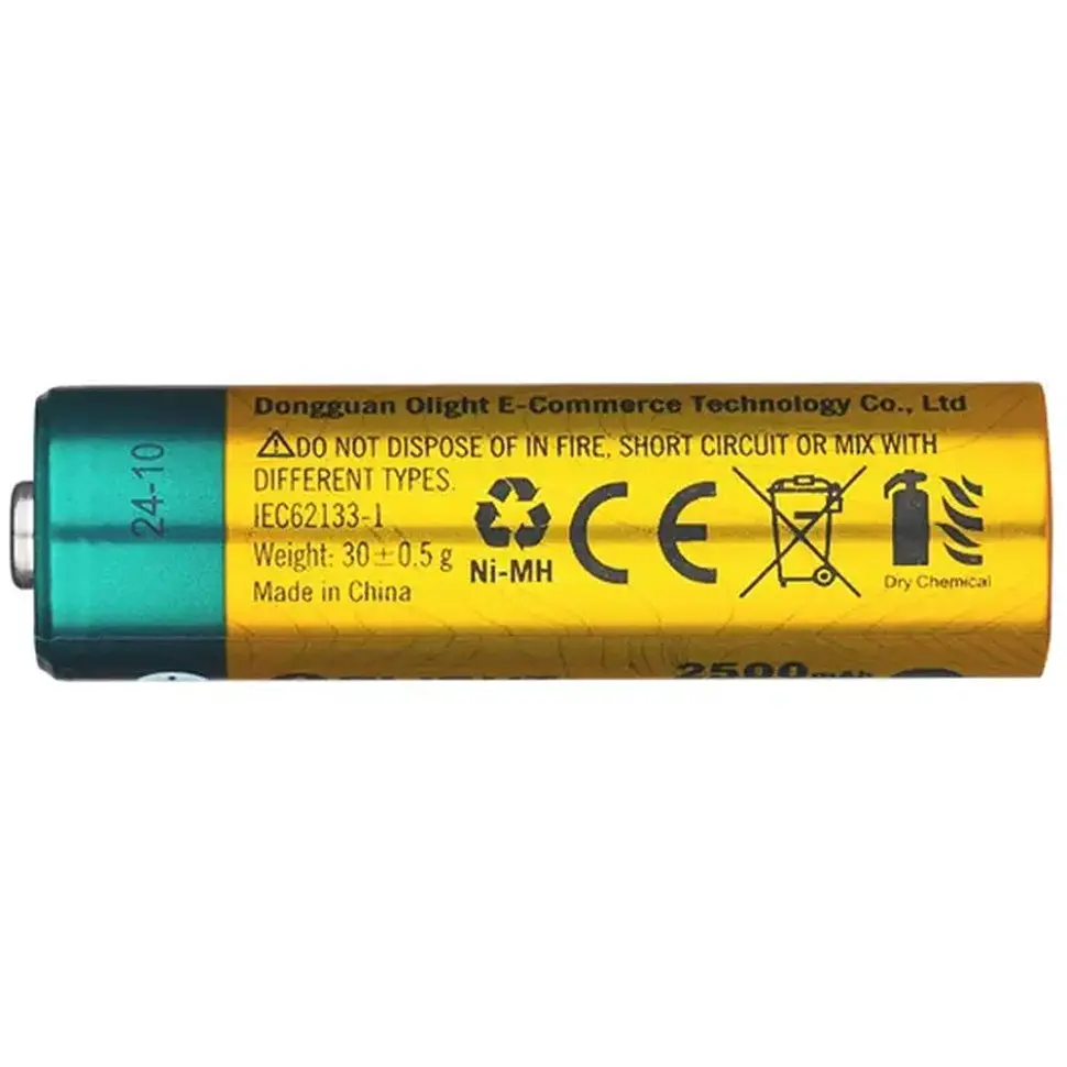 Набір акумуляторів Olight B Pro AA 2100 mAh. 8 шт - фото 3