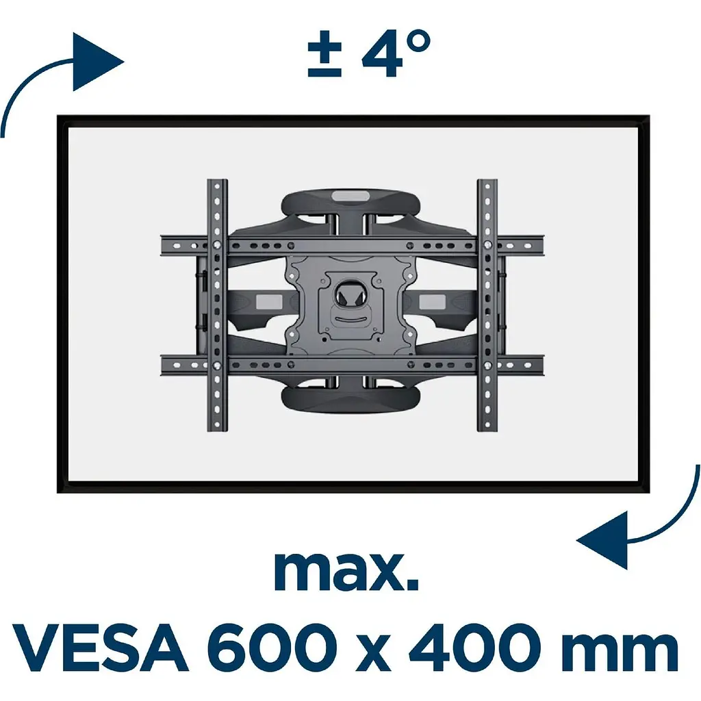 Кріплення для телевізора Gembird WM-75ST-01 [133661] - фото 4