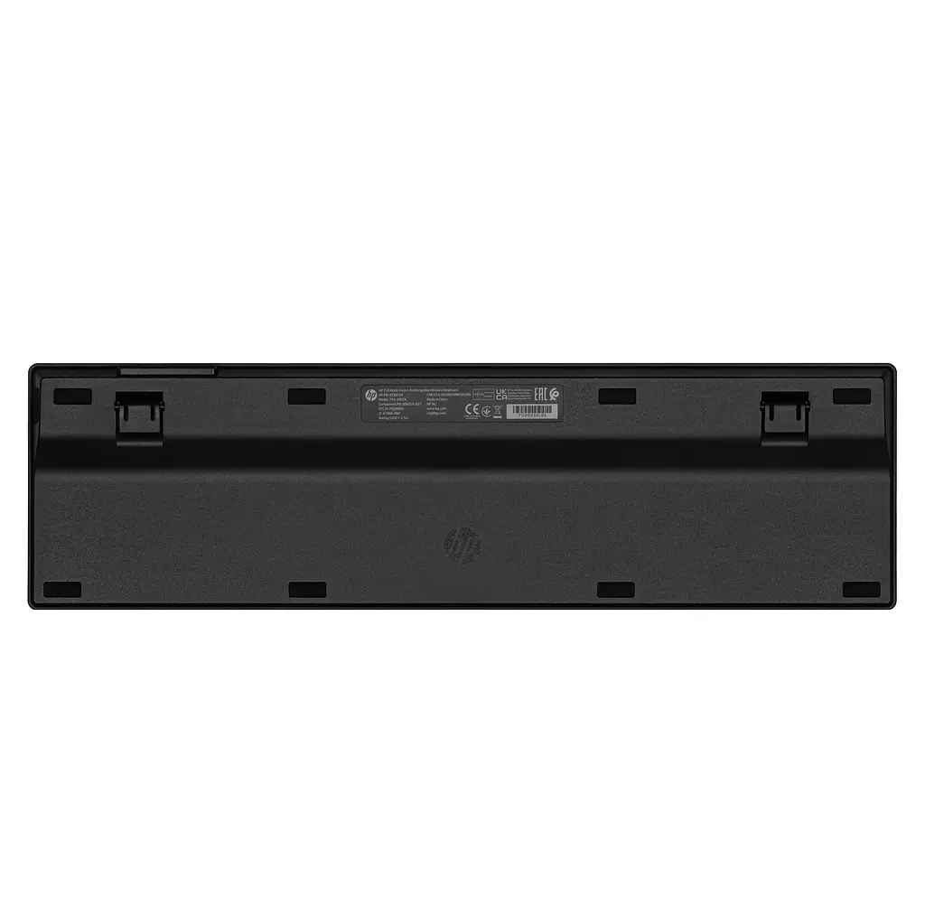 Клавіатура мембранна 720 Multi-Device Rechargeable, 109key, WL/BT, EN/UK, чорний HP teh0013871 - фото 3