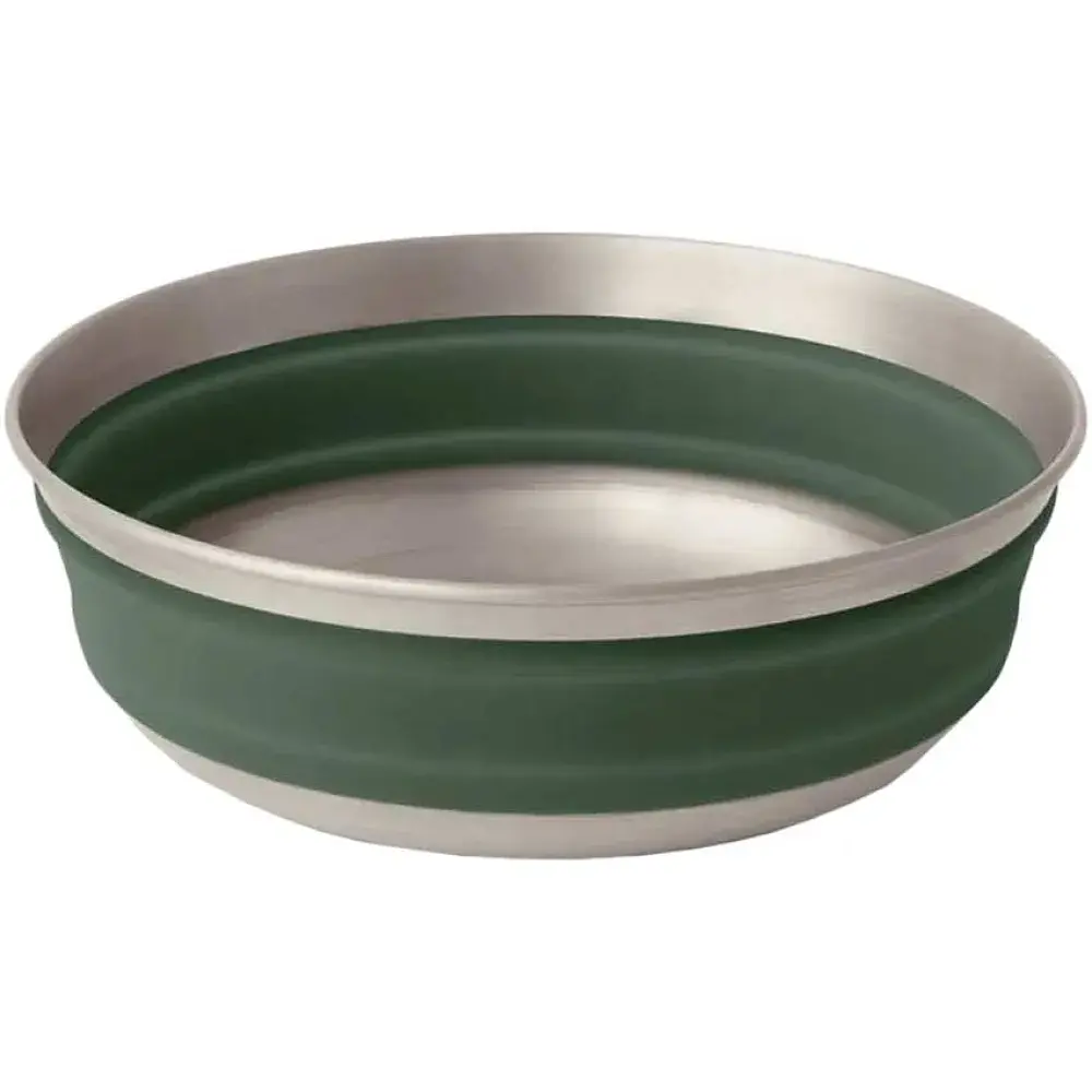 Миска Sea To Summit Detour Stainless Steel Collapsible Bowl M Laurel Wreath Green