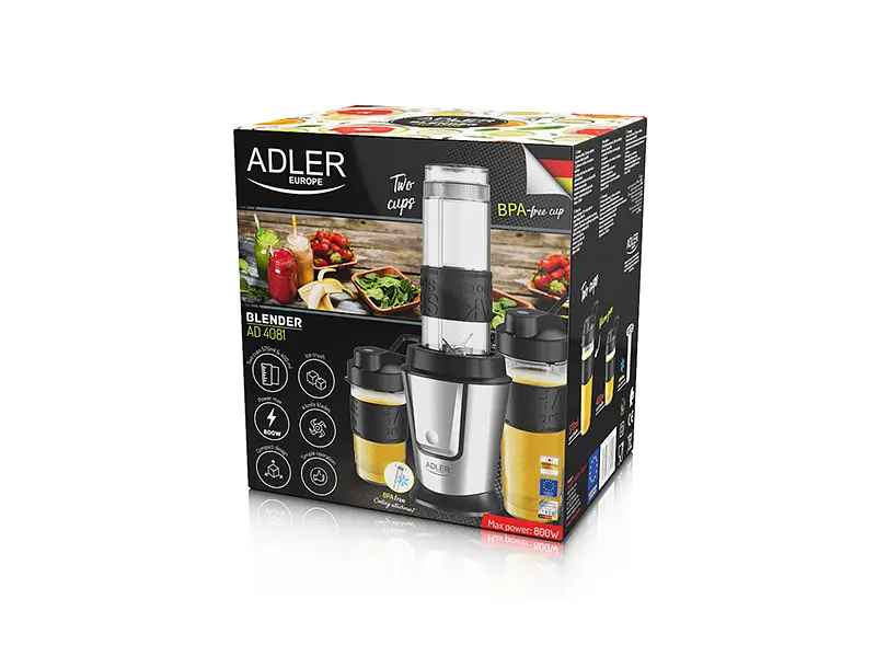 Фітнес-блендер Adler AD 4081 - фото 12
