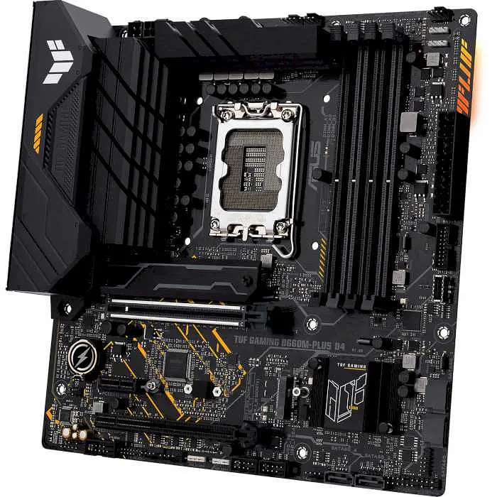 Материнська плата ASUS TUF Gaming B660M-PLUS D4 (TUF GAMING B660M-PLUS D4) (Socket 1700, Intel B660, Micro-ATX) Б/в - фото 3