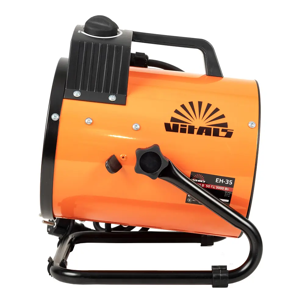 Електричний тепловентилятор Vitals EH-35 (109202) - фото 3