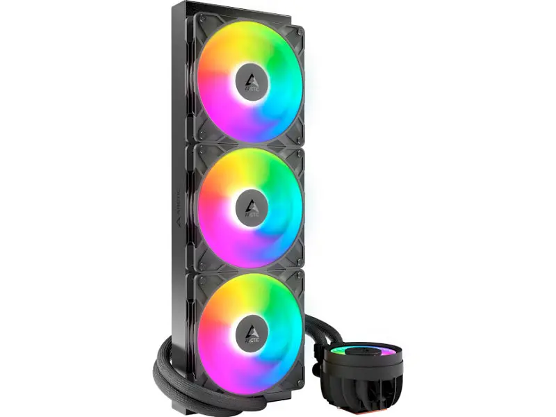 Водяне охолодження ARCTIC Liquid Freezer III Pro 420 A-RGB Black (ACFRE00185A) - фото 2
