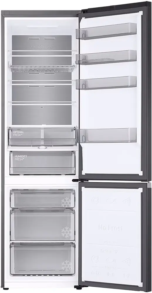 Холодильник з морозильною камерою Samsung RB38C705CB1 - фото 3