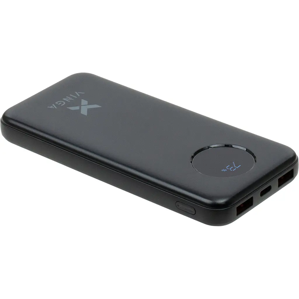 Батарея універсальна Vinga 10000 mAh 22.5W Display Black (VPBB1022) - фото 4