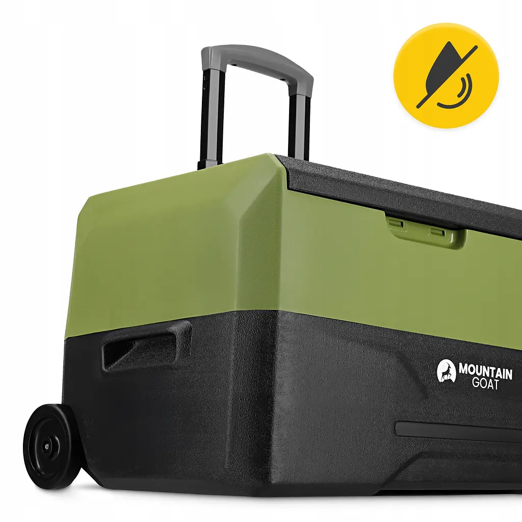 Холодильник туристичний компресорний Mountain Goat XTREME 27.8 л електричний, переносний Black/Olive (P-5905973404884) - фото 6