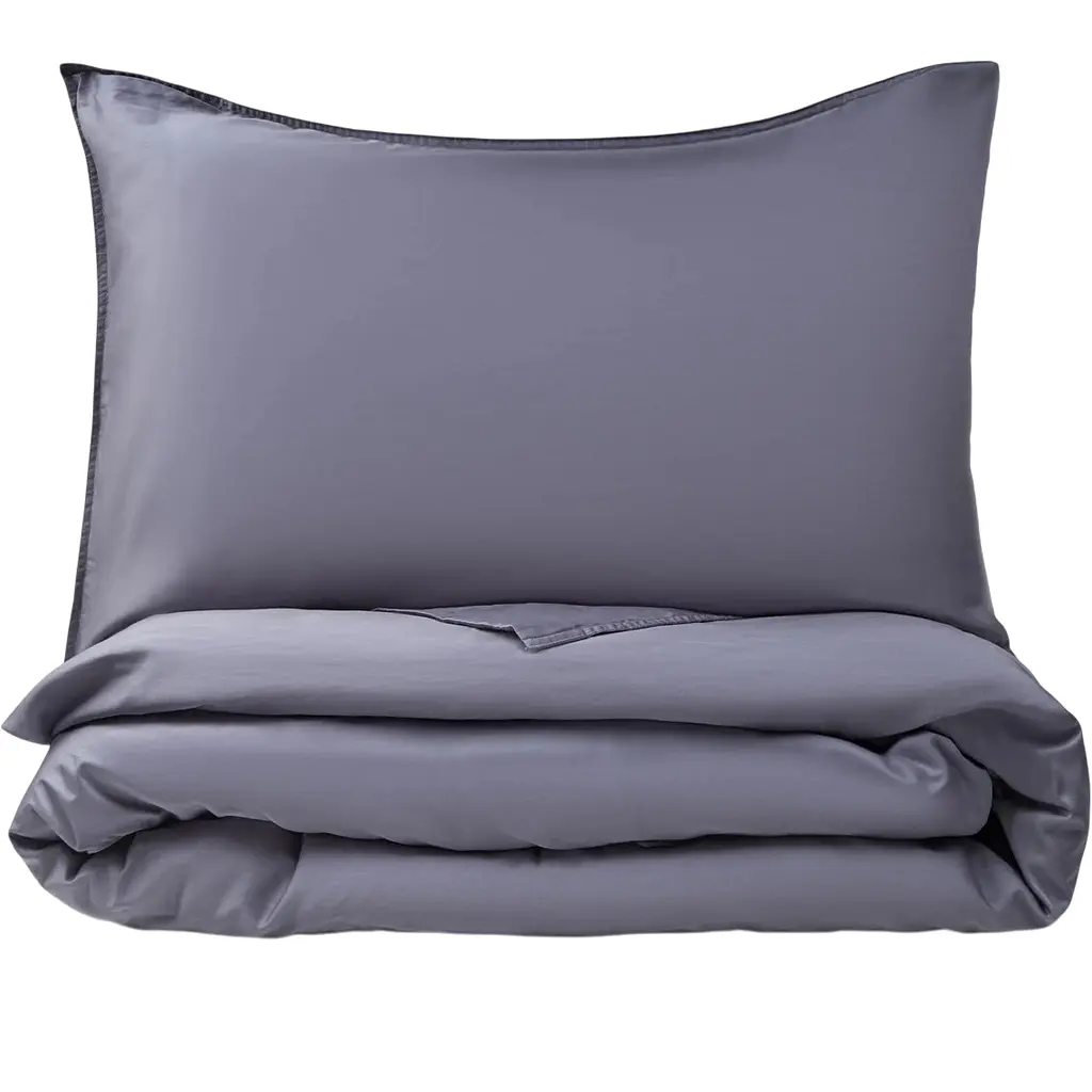 Підковдра MBM HOME Вечірній каньйон варений сатин 160x220 см сіра (BL-DC-41 EVENING SHADOW)