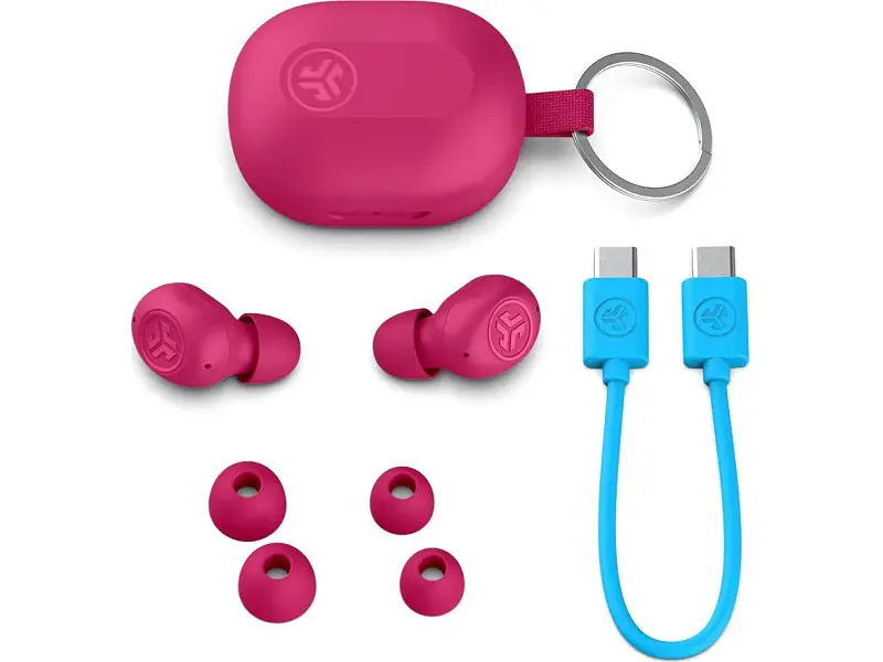 Наушники TWS JLAB JBuds Mini Pink (IEUEBJBMINIRPNK124) - фото 6