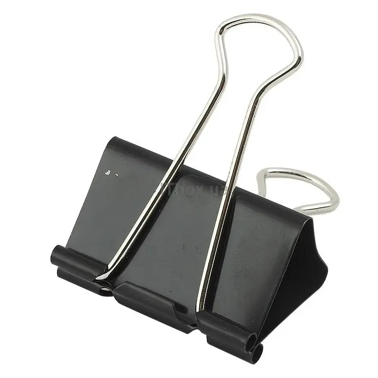 Биндер Buromax 41 мм 12 шт. черный (BM.5302)  - фото 2