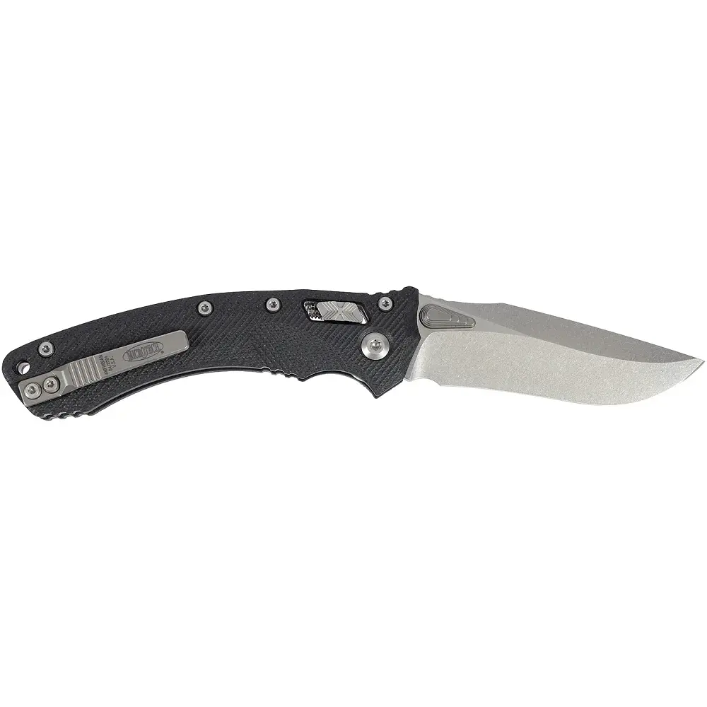 Ніж Microtech Amphibian Stonewash Black - фото 2