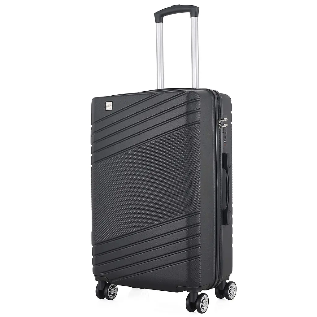 Валіза середня Semi Line 24 дюйми (M) дюйми (M) ABS-Plastic Black (T5789-2)