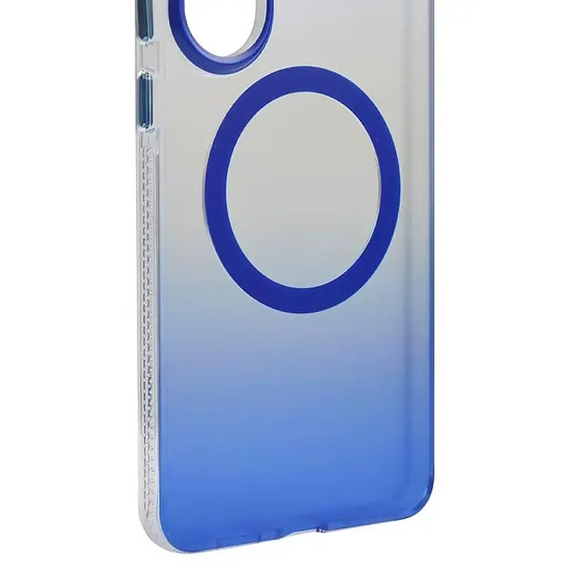 Чохол Epik TPU+PC Phantom with MagSafe для Samsung Galaxy S26 Blue - фото 2