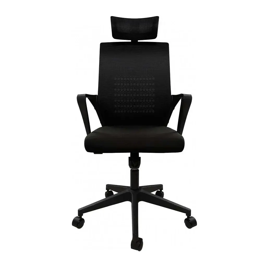 Офісне крісло GT Racer B-114H Black - фото 2