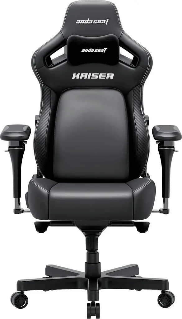 Ігрове крісло Anda Seat Kaiser 4 V2 Elegant Black PVC Size XL (AD12YDDC-XLL-20-B-PV/C-03) - фото 2