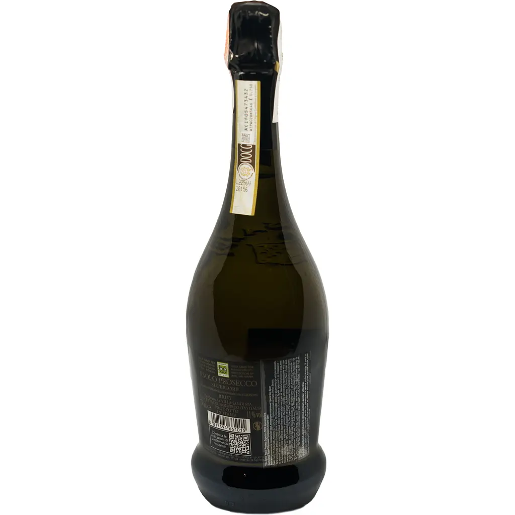 Игристое вино Villa Sandi Asolo Prosecco Superiore DOCG Extra Brut, белое, экстра-брют, 0,75 л - фото 2
