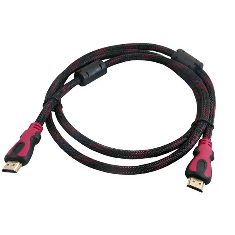 Кабель в обмотці UKC HDMI - mini HDMI 1.5 м Чорний (45400)