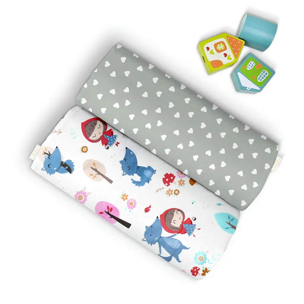 Багаторазові пелюшки дитячі RED RIDING HOOD CS3 2шт COSAS (4822052127933) - фото 3