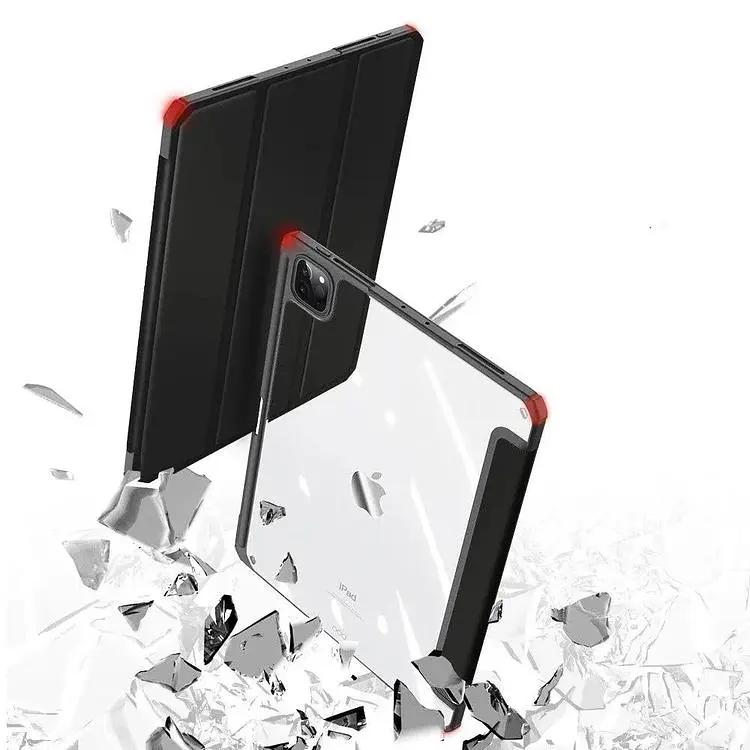 Чохол-книжка BeCover Soft Edge TPU з кріпленням Apple Pencil для Apple iPad Pro 12.9 2020/2021/2022 Black (711708) - фото 2