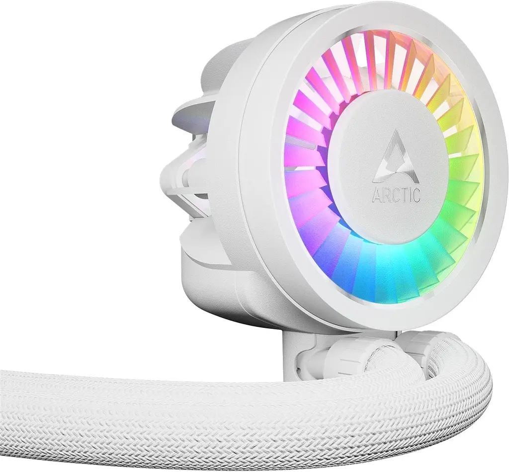 Система водяного охлаждения Arctic Liquid Freezer III Pro 420 A-RGB White (ACFRE00189A) - фото 4
