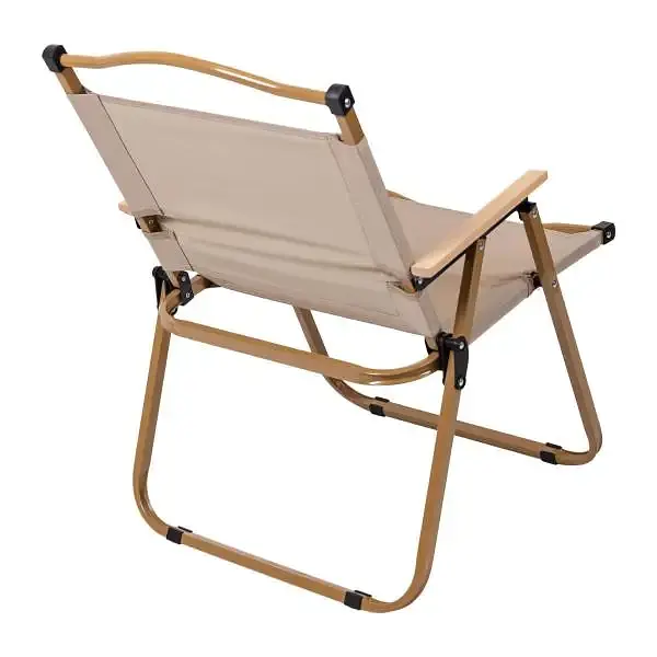 Стул для кемпинга Lugi складной с алюминиевым каркасом бежевый SJ-0032-1. - фото 3