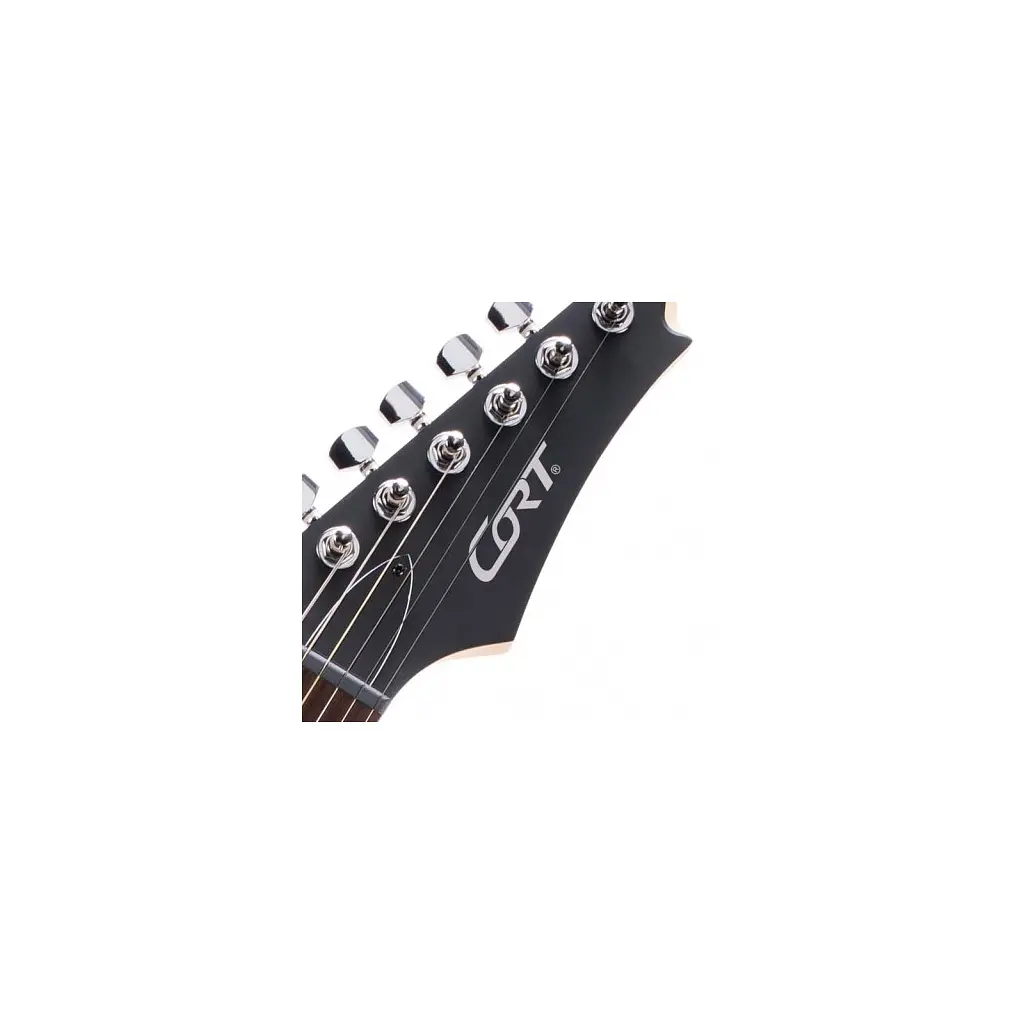 Електрогітара Cort X100 Open Pore Black (X100 OPBK) - фото 4