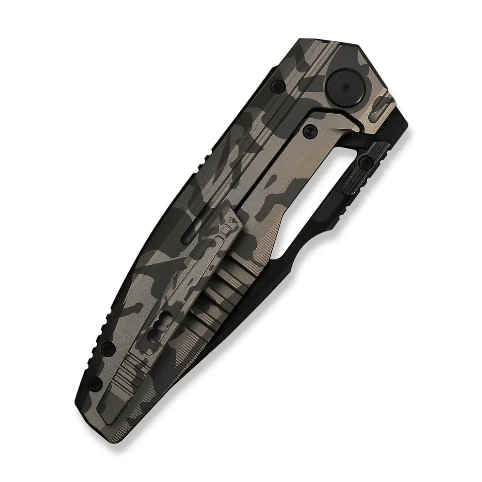 Ніж складаний туристичний Weknife Reveille (9.7 см) Bohler M390 / Titanium пісочно-бежевий - фото 5