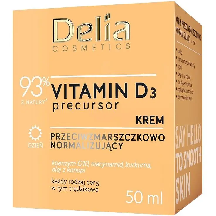 Крем дневный Delia Cosmetics Vitamin D3 против морщин 50 мл - фото 2