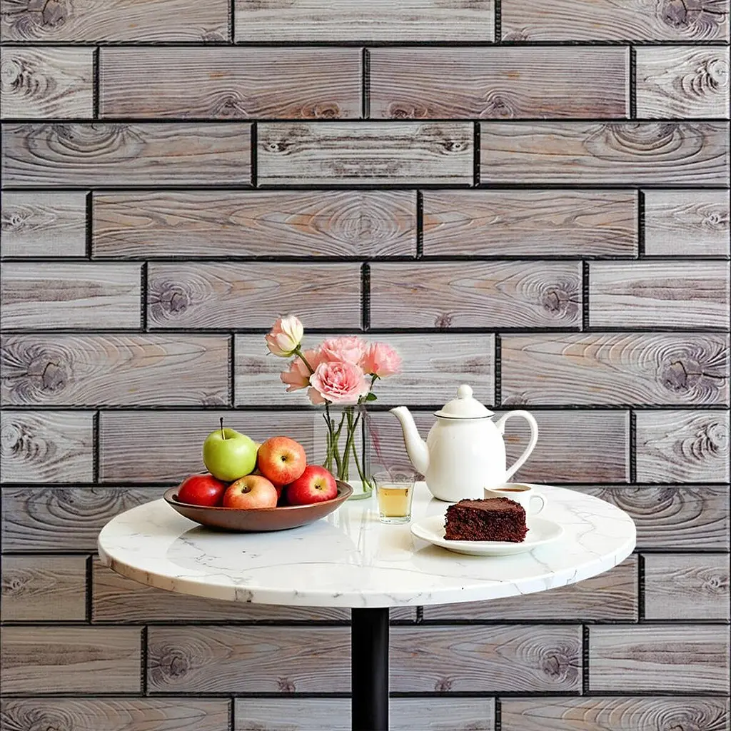 Декоративна панель Sticker Wall ПВХ 960х480х4мм SW-00000582 - фото 7