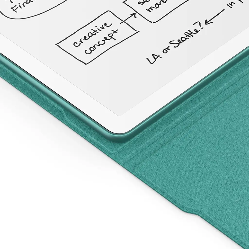 Чохол Plant-Based Leather Folio Cover with Magnetic Attach for Amazon Kindle Scribe Jade - фото 3