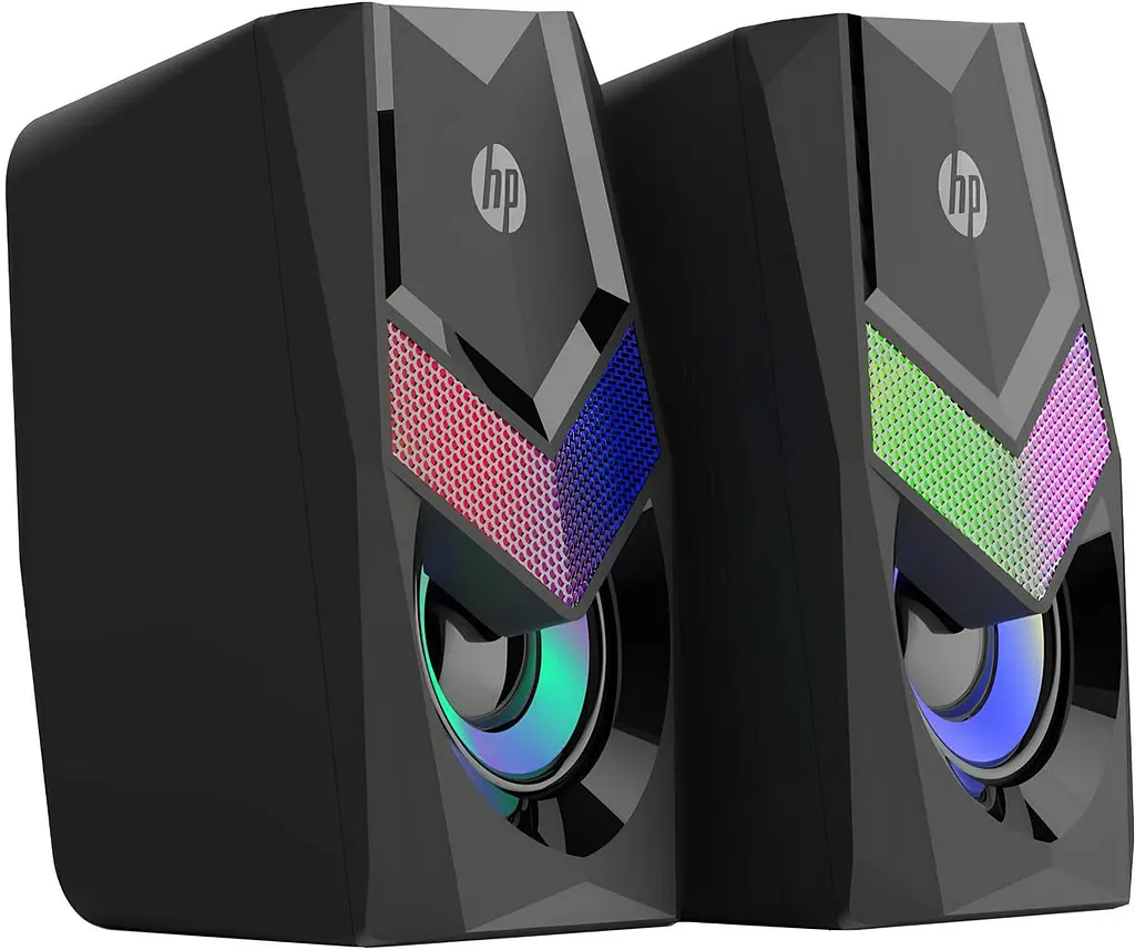 Акустична система 2.0 HP DHE-6000, 3,5мм + USB, 6Вт, LED RGB (DHE-6000) - фото 5