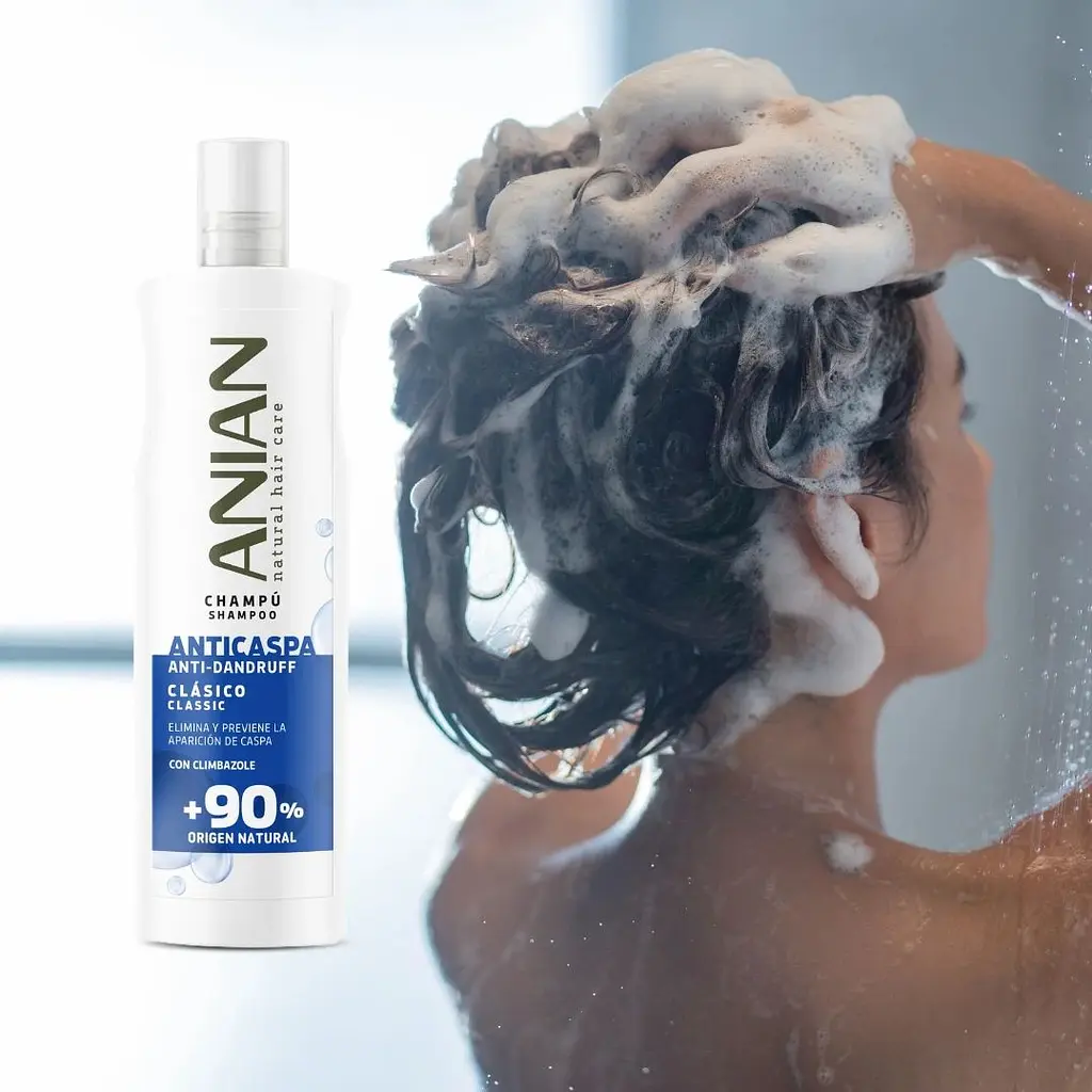 Шампунь Anian Classic Anti-Dandruff против перхоти 400 мл  - фото 4