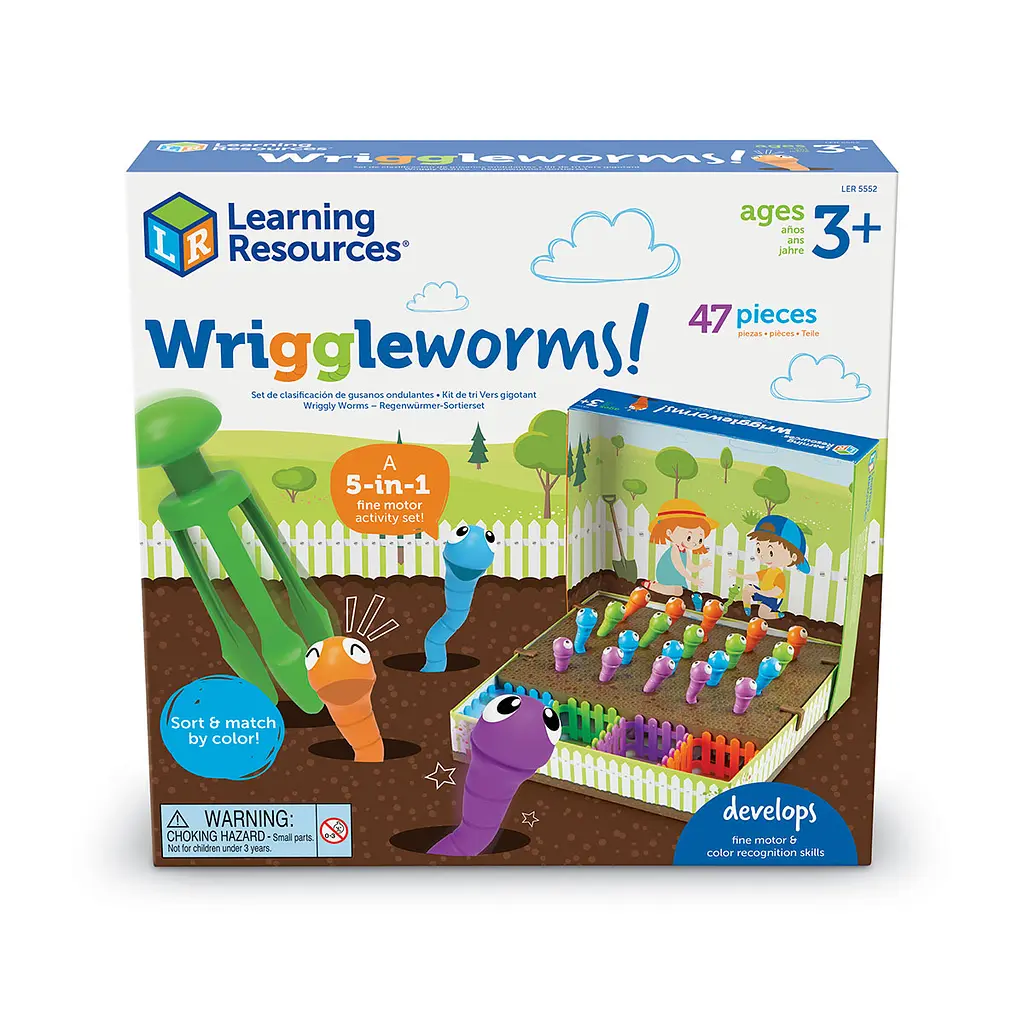 Игрушка-сортер Learning Resources Поймай червячка (LER5552) - фото 4