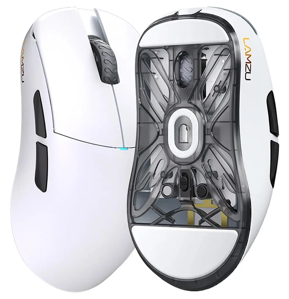 Миша Lamzu Atlantis Mini 8K - Panda White 1K (UP TO 8K) ( Б/в - фото 5