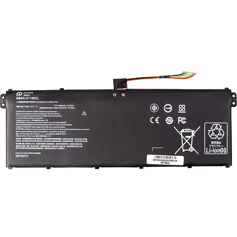 Акумулятор PowerPlant для ноутбуків ACER Aspire 5 A514-54 (AP19B5L) 15.4V 3550mAh (NB410798) - фото 2